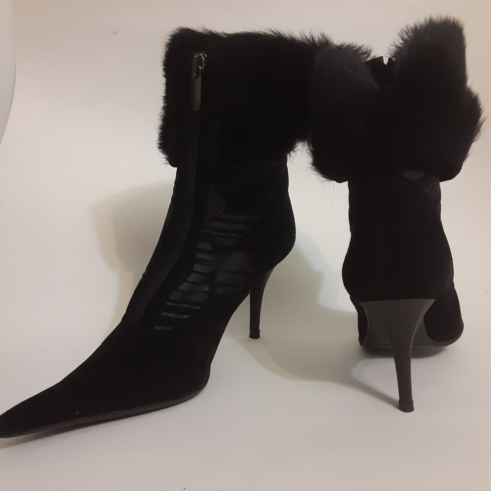 Enrico Gibellieri pointed toe ankle boot